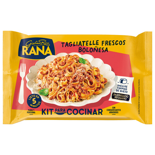 RANA Tagiatelle de pasta fresca con salsa Boloñesa RANA 407 g.
