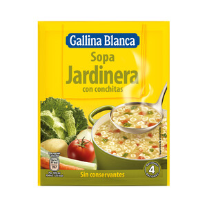 Imagen de GALLINA BLANCA Sopa jardinera sobre de 71 g.