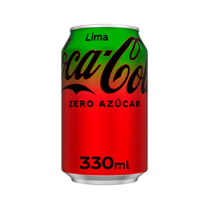 Imagen de COCA COLA Refresco coca cola zero lime lata 330ml