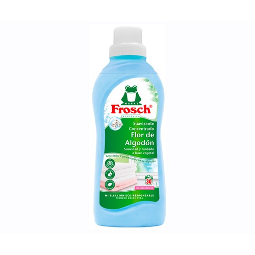 FROSCH Suavizante flor de algodón FROSCH 750 ml
