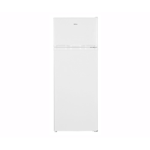 Frigorífico 2 puertas 143X55cm QILIVE Q.6185, Cíclico, clasificación energética: D, H: 143cm, A: 54,5cm, F: 55,5cm, capacidad total: 206L.