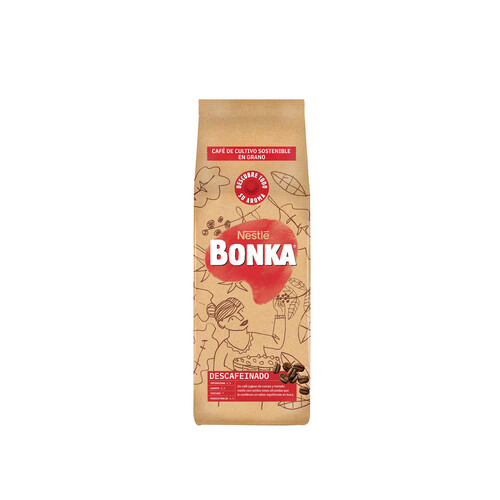 BONKA Café grano descafeinado 500 g.