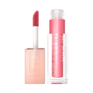 MAYBELLINE Lifter gloss tono 005 Petal Brillo de labios efecto volumen y bronzeado.