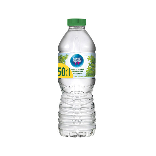 AQUAREL Agua mineral botella de 50 cl.