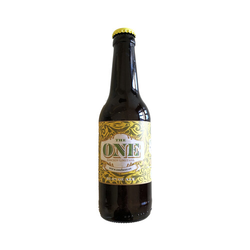 Cerveza Blonde (rubia) Alemana THE ONE 33 cl.