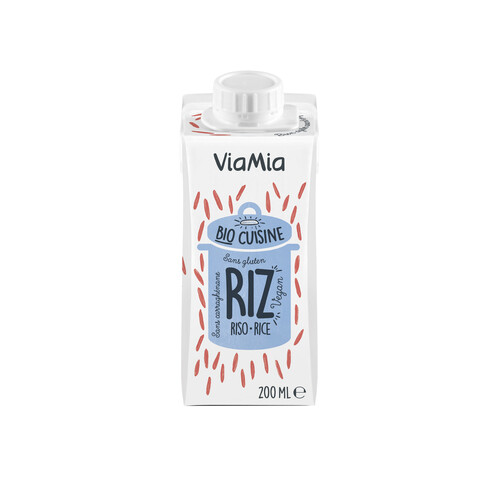 Preparado alimenticio para cocinar a base de arroz ecológico DIET RADISSON 200 ml.