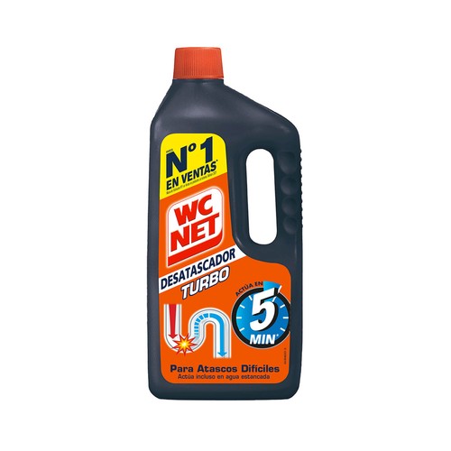 WC NET Desatascador de tuberías profesional TURBO 1 l.