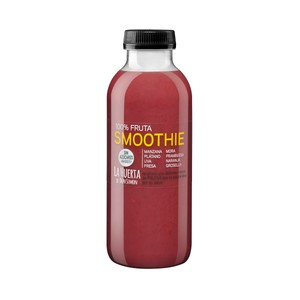 Imagen de LA HUERTA Smoothie de frutos rojos sin azúcares añadidos botella 330 ml.