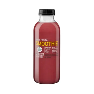 LA HUERTA Smoothie de frutos rojos sin azúcares añadidos botella 330 ml.