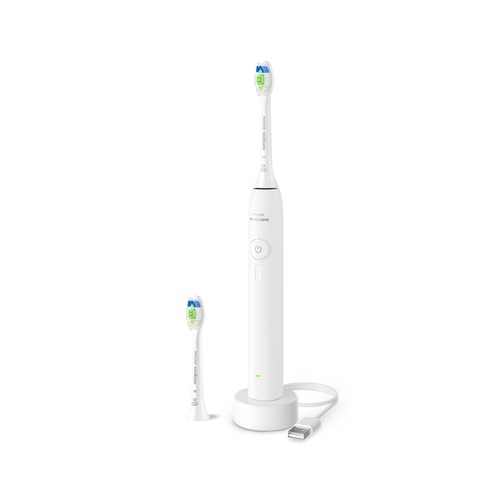 Cepillo de dientes eléctrico PHILIPS Sonicare Serie 3100 HX4032/21, 3 velocidades, temporizador, sensor de presión
