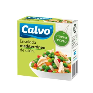 CALVO Ensalada Mediterránea de atún 150 g.