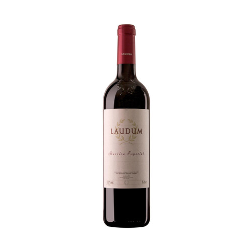 LAUDUM Vino tinto ecológico con denominación de origen.Alicante LAUDUM botella de 75 cl.