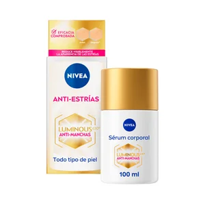 NIVEA Luminous 630º Serúm corporal anti-estrias y anti-manchas, para todo tipo de pieles 100 ml.