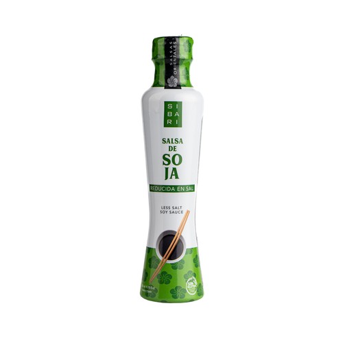 SIBARI Salsa de soja reducida en sal 200 ml.