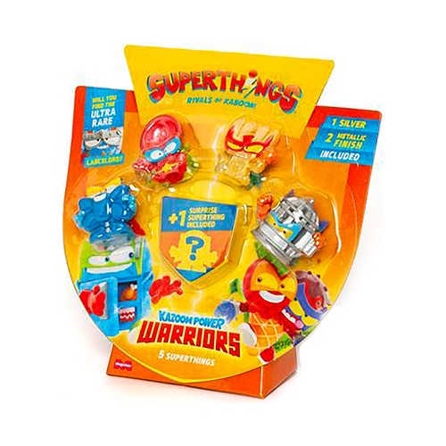 SUPERTHINGS KAZOOM POWER WARRIORS - PACK 5.MAGICBOX