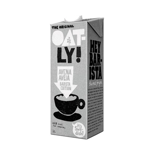 Bebida de avena OAT-LY BARISTA 1 L.