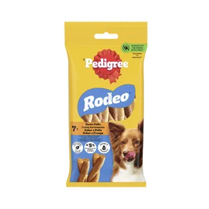 PEDIGREE Snack para perros rodeo pollo 7und 123g