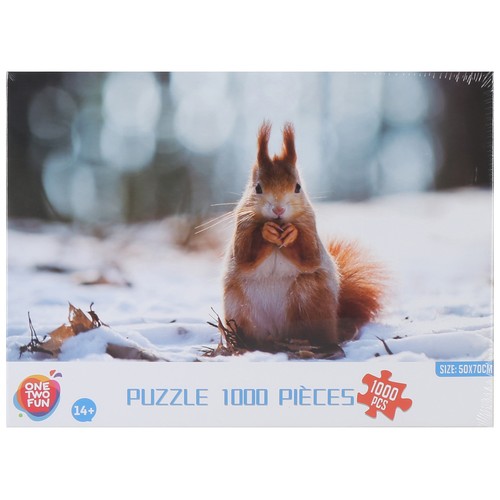 Puzzle Naturaleza y Animales 1000 Piezas +14 años, ONE TWO FUN ALCAMPO.