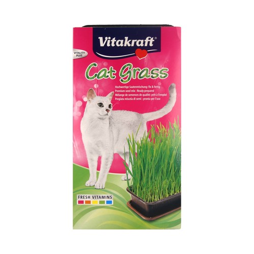 VITAKRAFT Snacks para gatos Cat Grass VITAKRAFT 120 g.