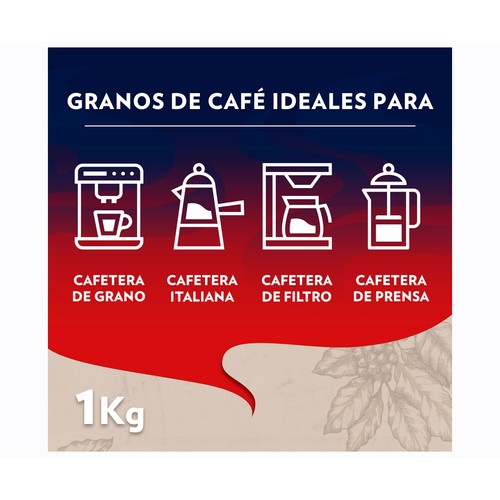 LAVAZZA Café grano natural Crema e Gusto Classico 1 kg.