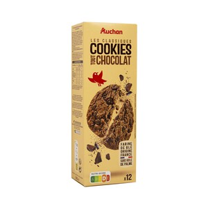 Imagen de PRODUCTO ALCAMPO Galletas (cookies) con pepitas de chocolate 200 g.
