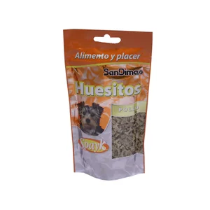 SANDIMAS Snacks para perros con sabor a pollo con forma de huesitos SANDIMAS SPAYK 60 g.