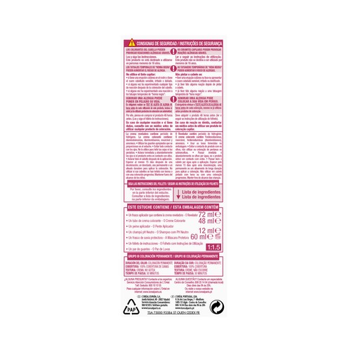 L´ORÉAL PARIS Excellence creme Tinte de pelo permanente tono 10 Rubio clarísimo.