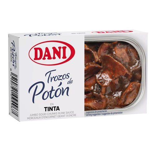 DANI Trozos de potón del Pacífico en su tinta 68 g.