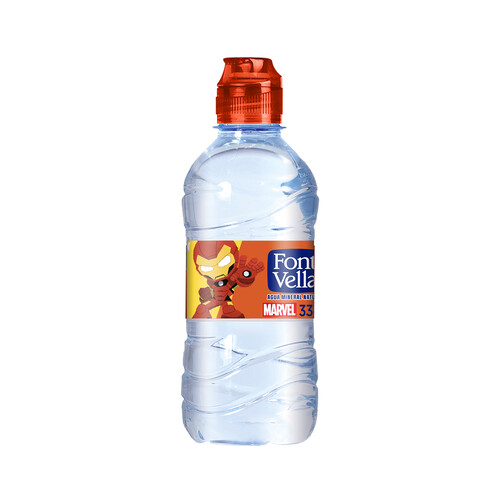 FONT VELLA Agua mineral FONT VELLA. pack de 6 uds x 33 cl.