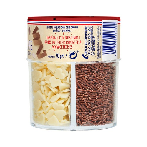 DR. OETKER Bote chocolate decomagia, DOCTOR OETKER, 70 g.