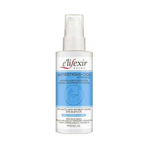 E"LIFEXIR Aceite antiestrías Cica intensivo 100 ml.