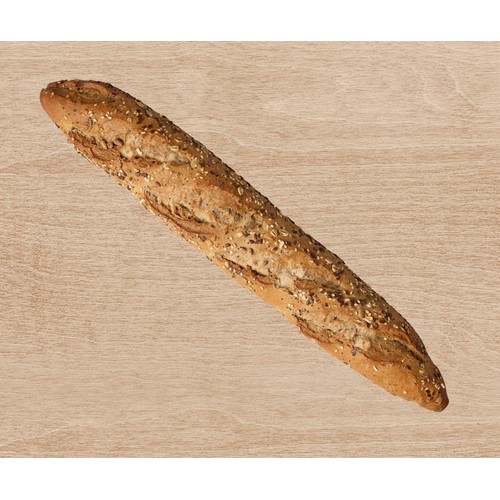 Barra de pan con multicereales con masa madre de Fabricación Propia 200g.