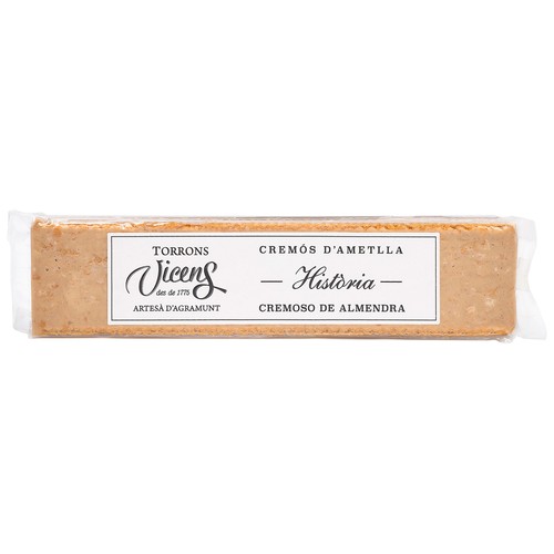 VICENS Turrón cremoso de almendras 300 g.