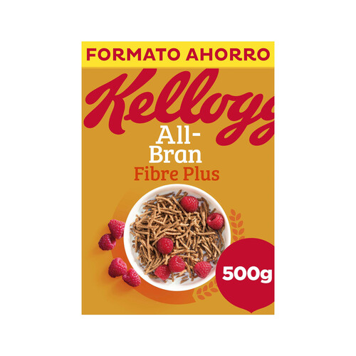 KELLOGG'S Cereales de trigo (salvado de trigo rico en fibras) KELLOGG´S All bran 500 g.