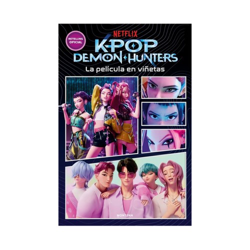 K-POP Demon Hunters: la película en viñetas, Netfix. MONTENA