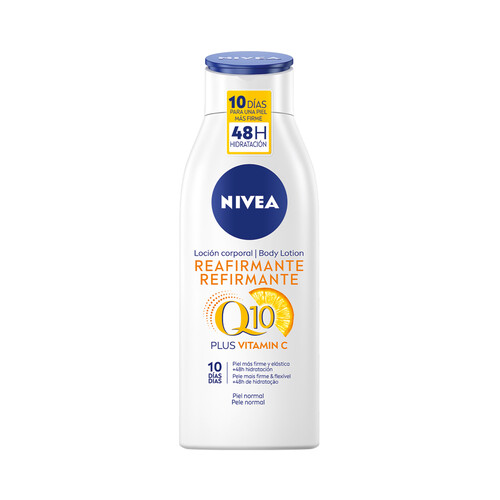 NIVEA Loción corporal reafirmante, para pieles normales NIVEA Q10 plus vitamin C 400 ml.