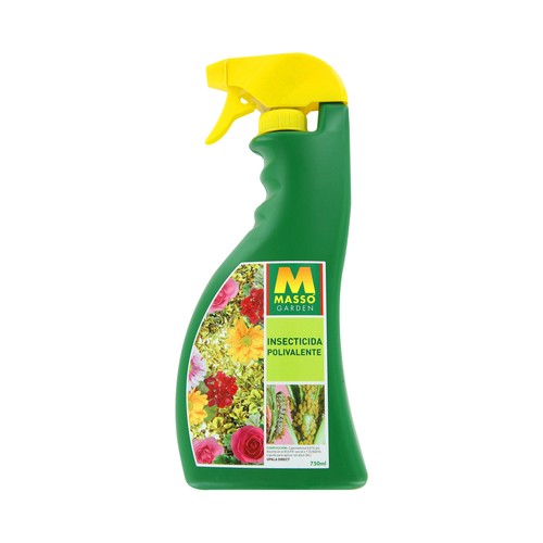 Spray de 750 mililitros de insecticida polivalente MASSÓ GARDEN.
