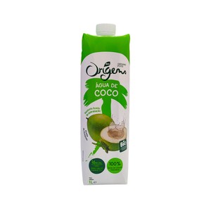 ORIGENS Agua de coco ecológica 1 l.