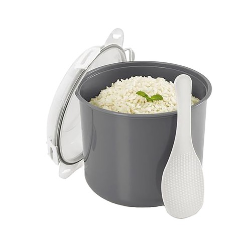 Cocedero de arroz para microondas, 2 L, METALTEX.