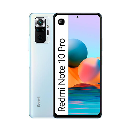 XIAOMI Redmi Note 10 Pro azul, 256GB + 8GB Ram, pantalla 16,9cm (6,67).