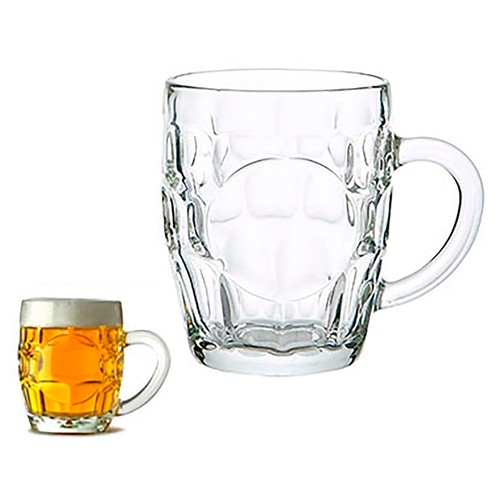 Pack de 3 jarra para cerveza 28,5 cl, MARHUENDA.
