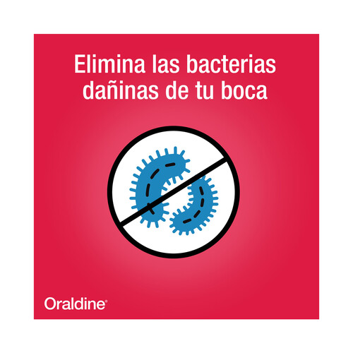 ORALDINE Colutorio antiséptico, de uso diario, con doble poder antibacteriano ORALDINE 400 ml.