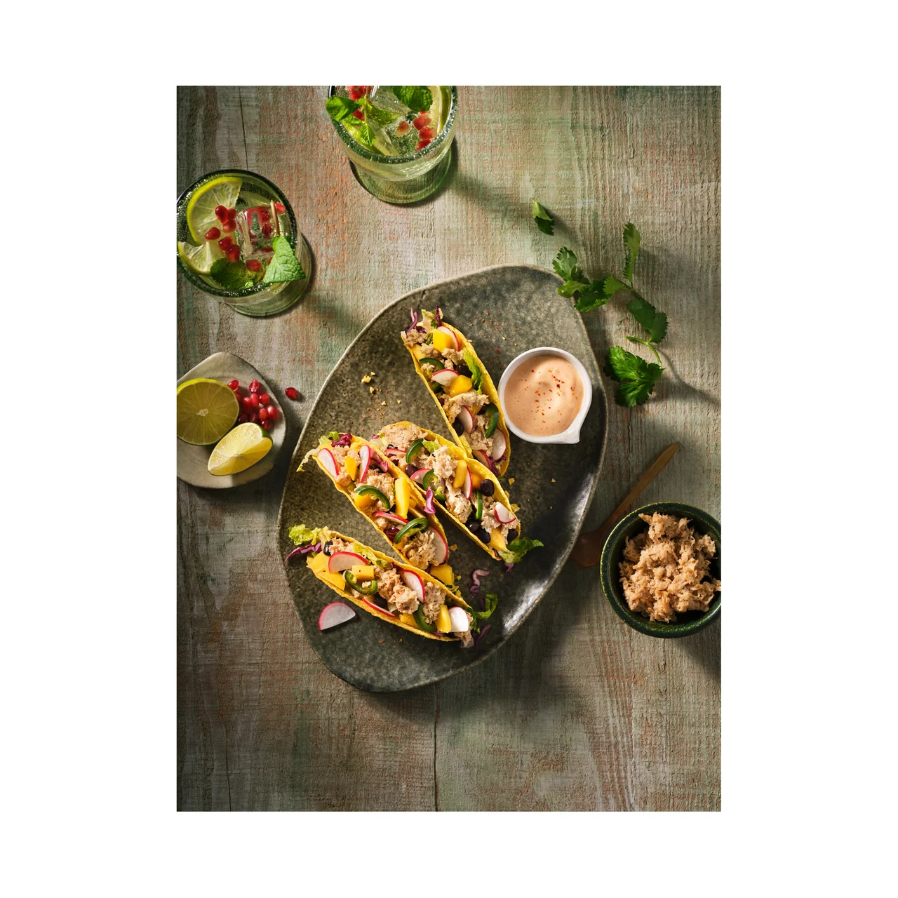 Preparado vegano a base de proteina de guisante con sabor a atún 175 g.