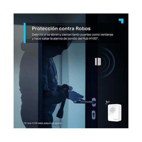 Sensor de contacto inteligente TP-LINK Tapo T110, notificaciones, automatización Inteligente.