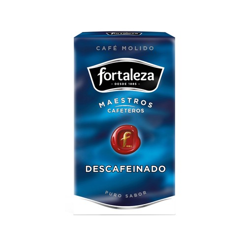 FORTALEZA Café molido descafeinado natural 250 g.