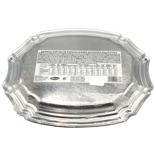 DULCESTEPA Bandeja surtido navideño 400 g.