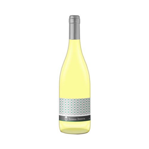 SEÑORÍO DE INIESTA  Vino blanco suavignon blanc con IGP Vino de la Tierra de Castilla 75 cl.