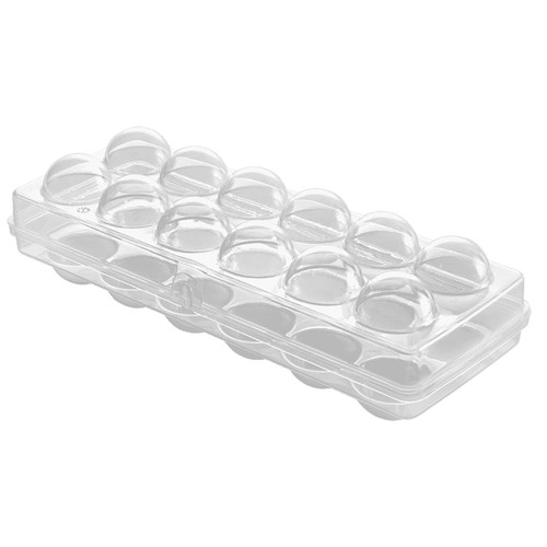 Organizador de frigorífico huevera para 12 huevos, METALTEX