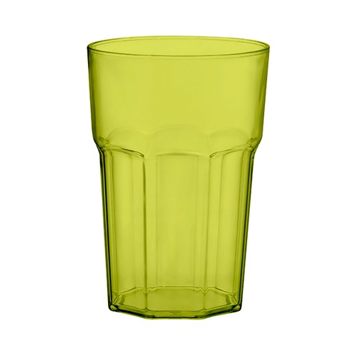 Vaso resistente reutilizable 44cl, color verde. ACTUEL