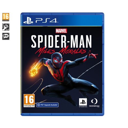 Marvel's Spider-Man Miles Morales para Playstation 4. Género: aventura. PEGI: +16.